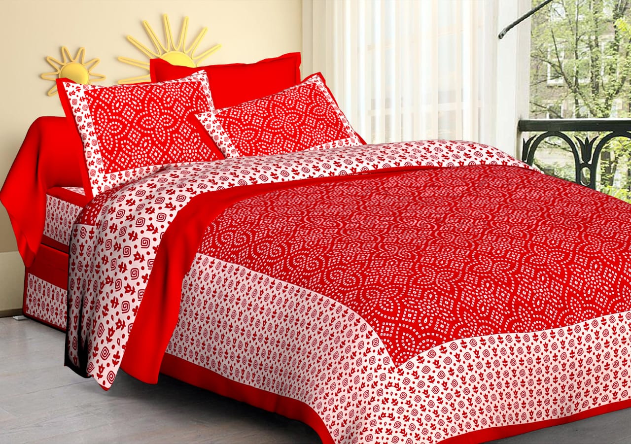 Aradhya Cotton bedsheet