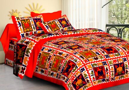 Aradhya Cotton bedsheet