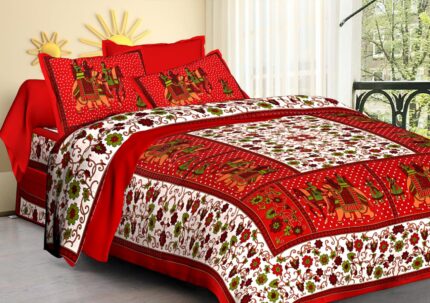 Aradhya Cotton bedsheet