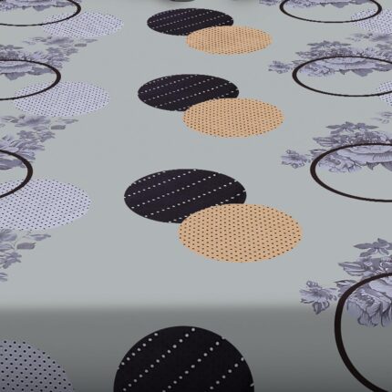 SANFORDZ Queen size bed sheet (SZ-1465-Grey Digital)230*250 Cm